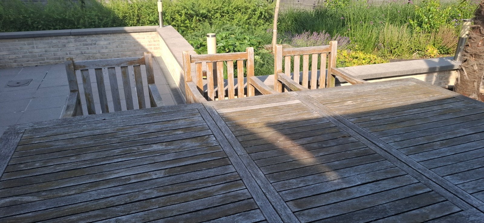 Set jardin en teak, Jardin & Terrasse, Enlèvement