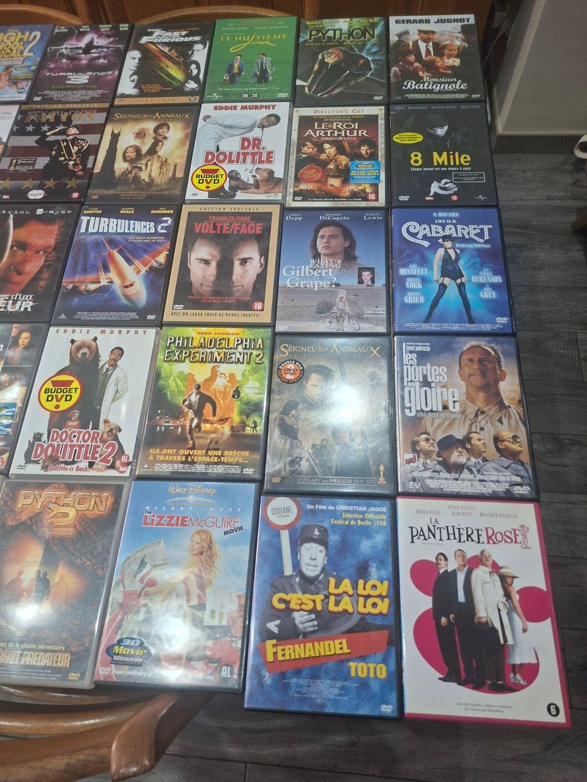 DVD, Enlèvement