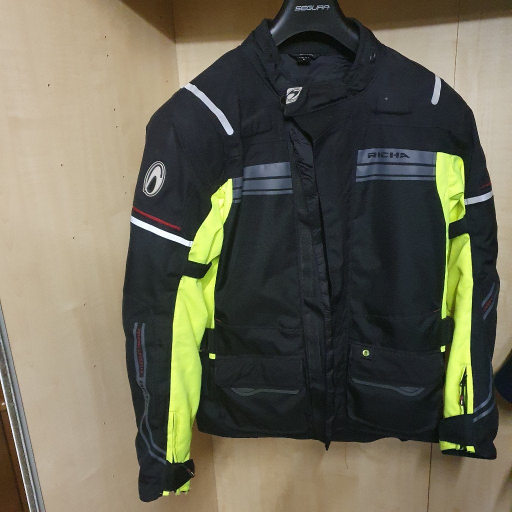 Motovest RICHAm: Large 36 - enkele malen gedragen, Ophalen, Jas | textiel, Heren, Richa