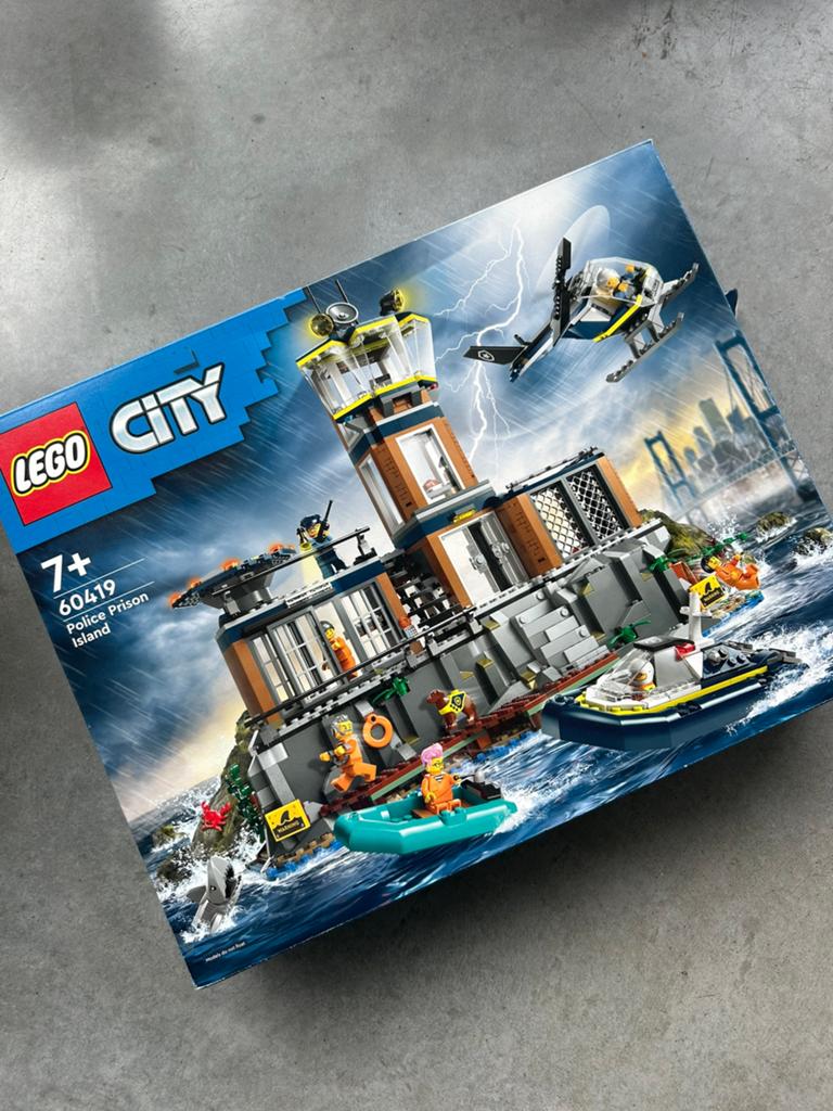 Lego City Politie Gevangenis eiland, Ophalen, City, Inclusief extra onderdelen, Lego