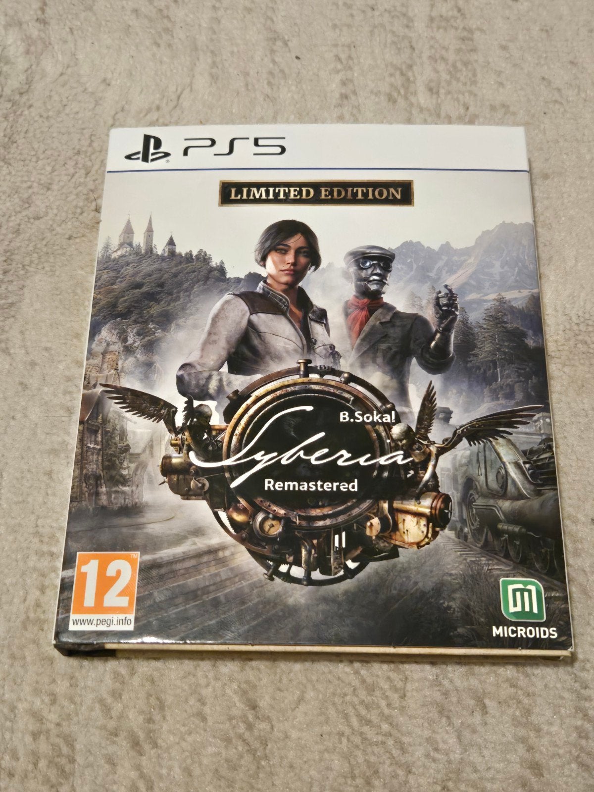 Syberia Remastered Limited Édition ps5 comme neuf, Enlèvement ou Envoi, 1 joueur, À partir de 12 ans, Comme neuf