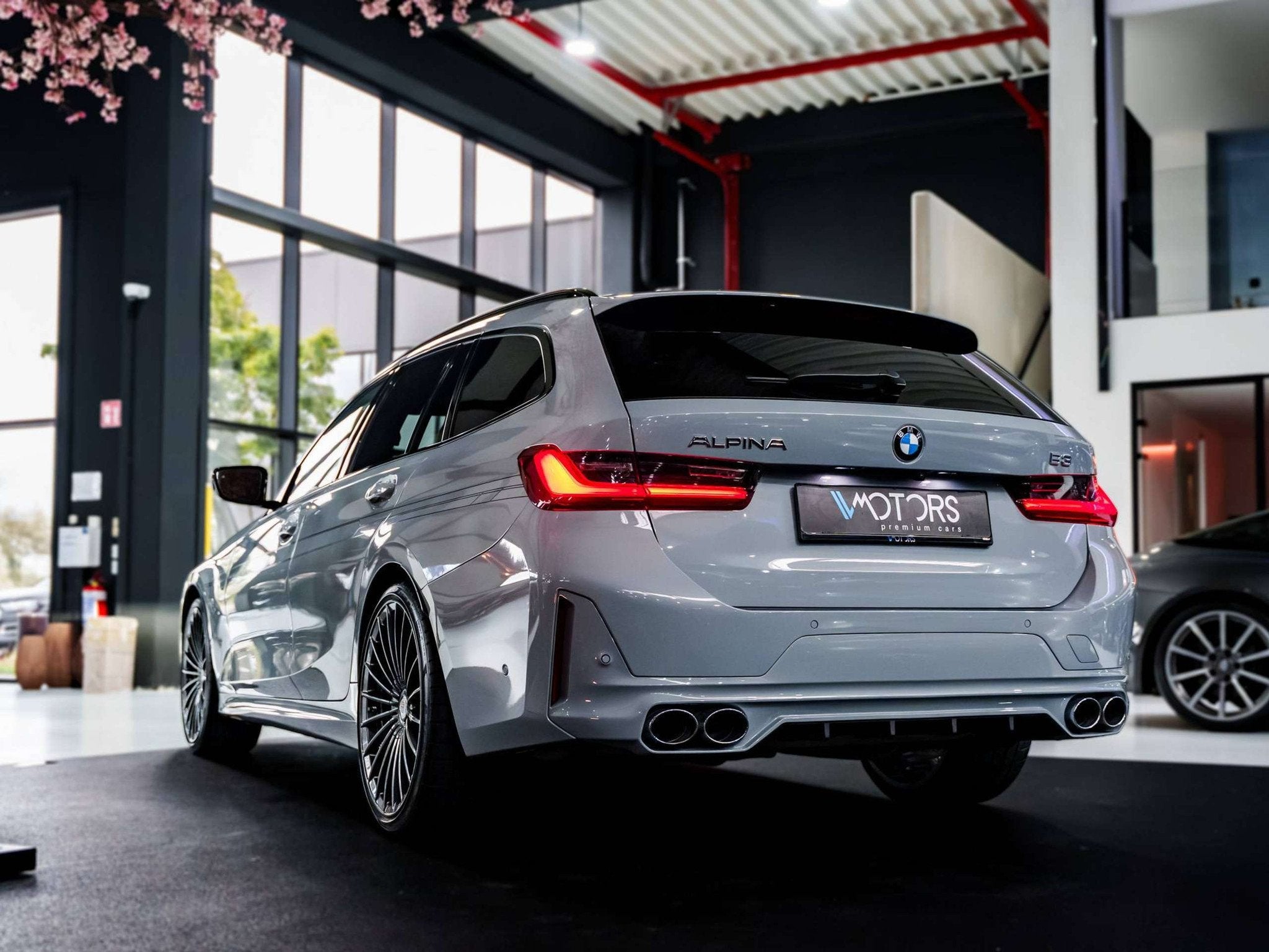 Alpina B3 B3 Touring - Brooklyn Grau - Pano - 360° - H&K -, Auto's, Automaat, Gebruikt, 2993 cc, 364 kW