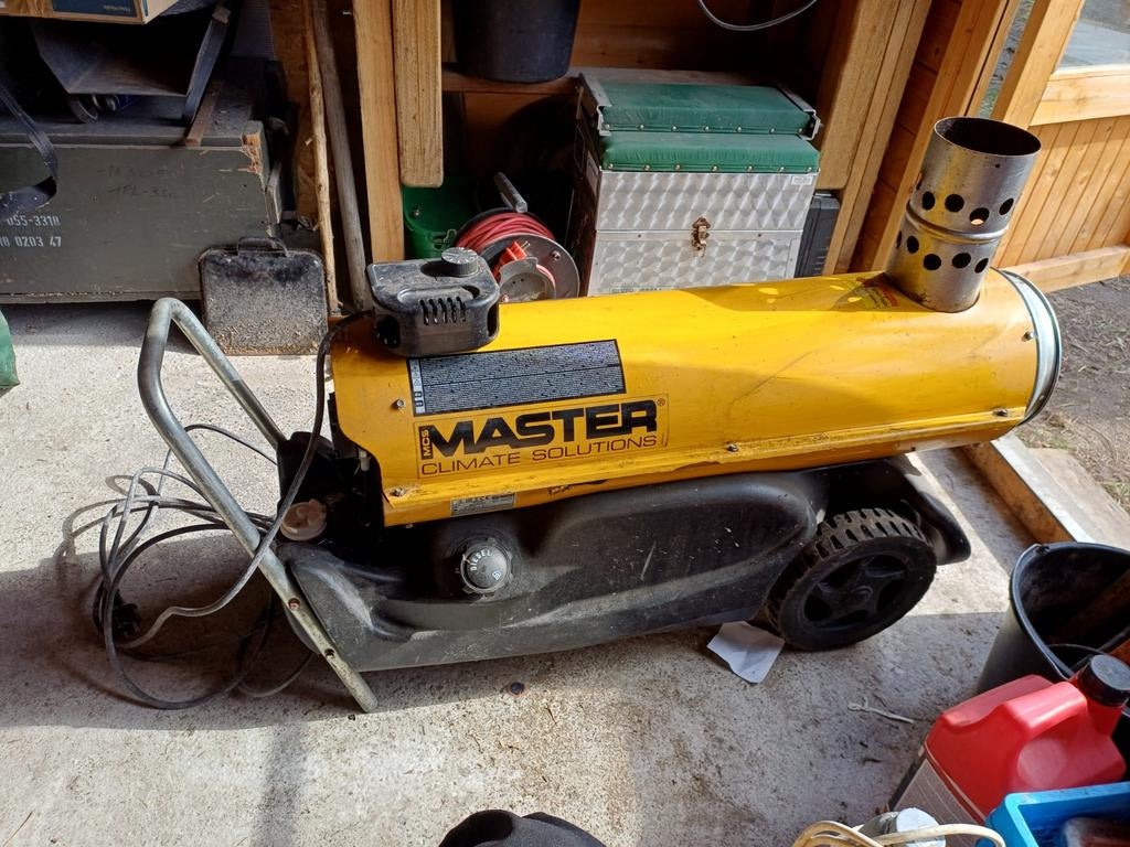 Warmteluchtblazer master, Enlèvement