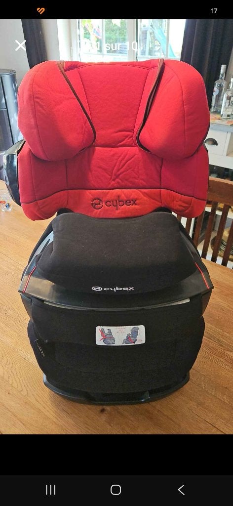 Cybex Pallas 2-fix autostoeltje, Kinderen en Baby's, Autostoeltjes, Gebruikt, 9 t/m 36 kg, Isofix, Verstelbare rugleuning