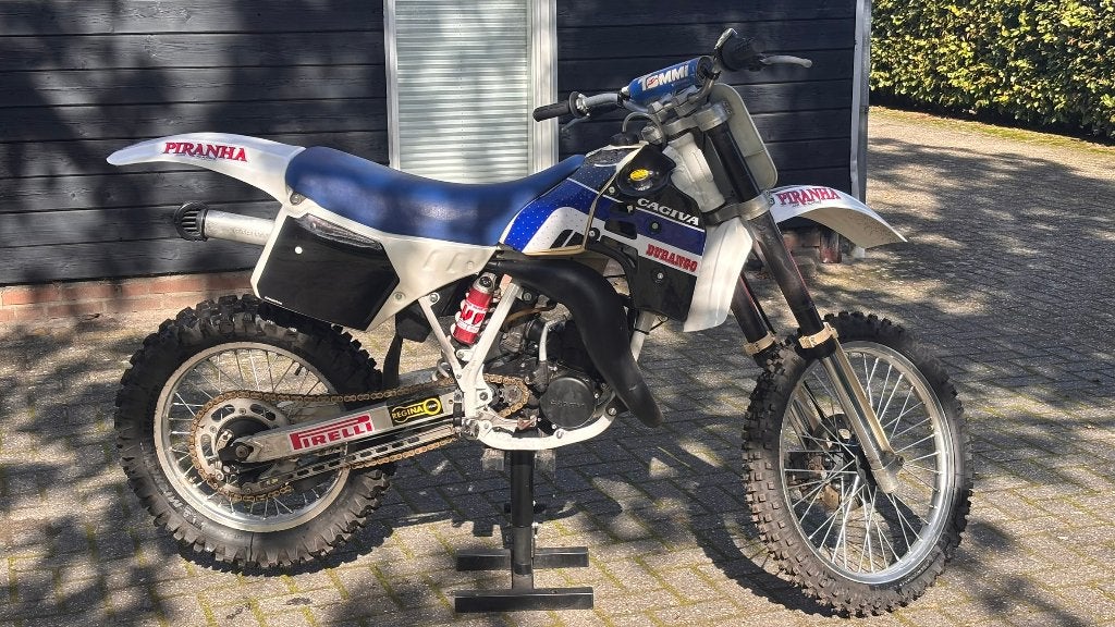Cagiva WMX 125 volledig gerestaureerd, Motoren, Particulier, Crossmotor, 1 cilinder, 12 t/m 35 kW