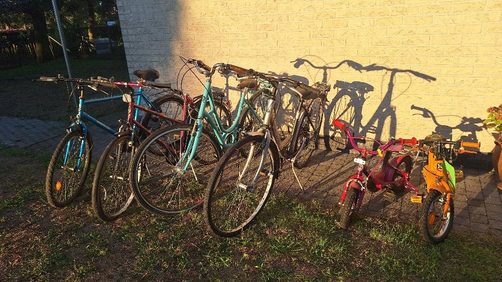 Fietsen, Ophalen, Gebruikt