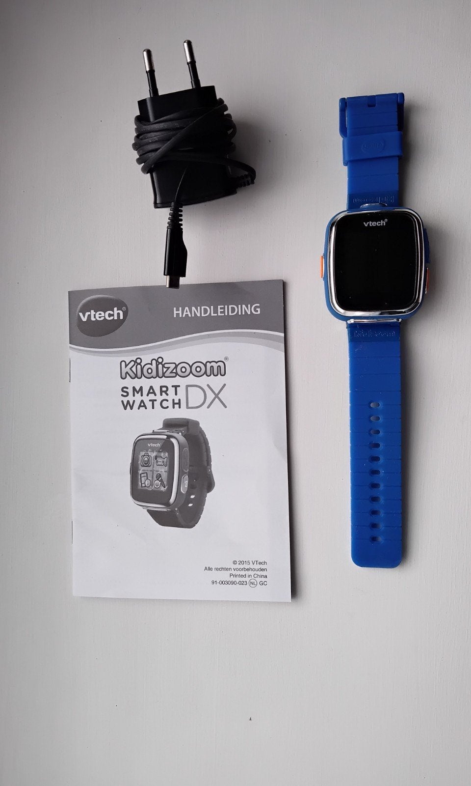VTech Kidizoom Smart Watch DX (Blauw), Ophalen of Verzenden, Zo goed als nieuw
