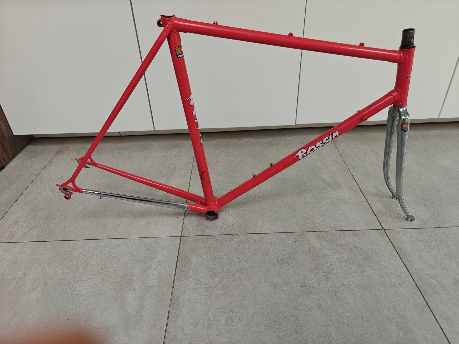 Vintage retro rossin frame en vork maat 56, Fietsen en Brommers, Ophalen, Frame
