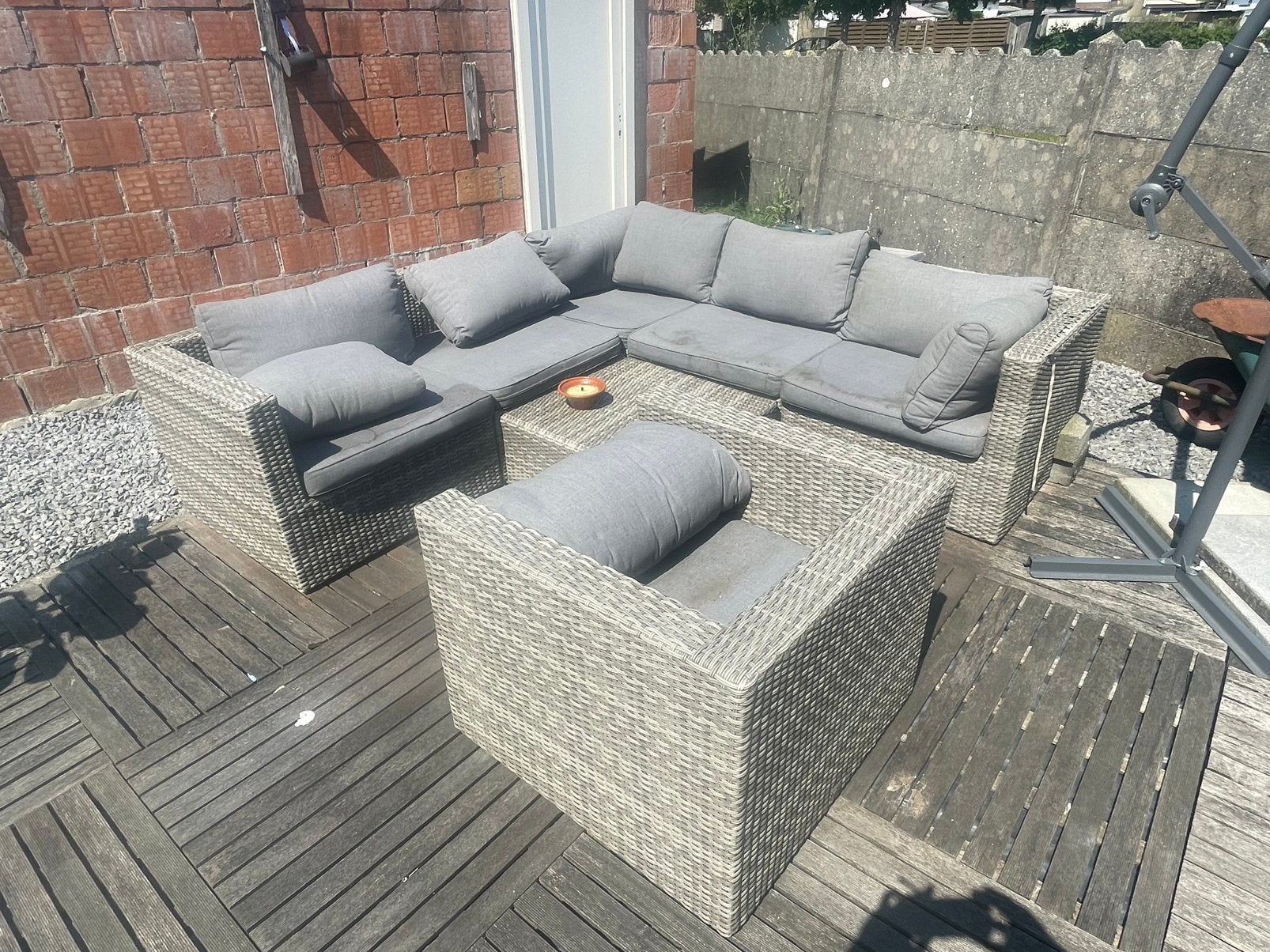 Lounge, Tuin en Terras, Ophalen, Gebruikt, Loungeset