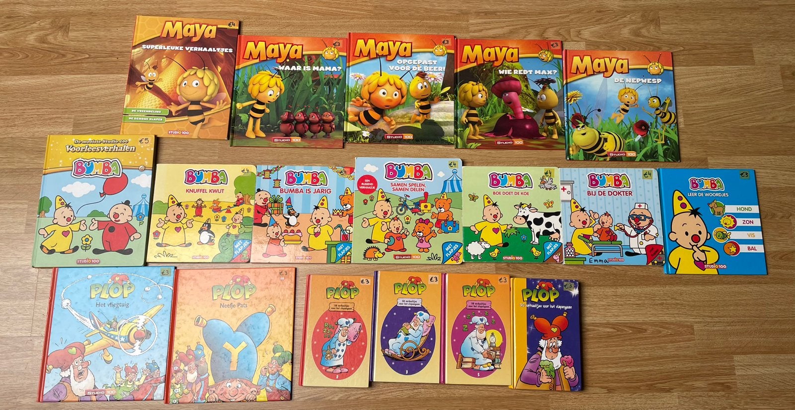 Peuter/ kleuterboekjes Maya, Bumba, Plop 3-4€ per stuk, Boeken, Ophalen of Verzenden