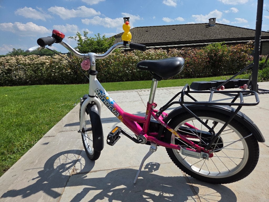 Meisjesfiets, Ophalen, Terugtraprem, Gebruikt, 16 inch