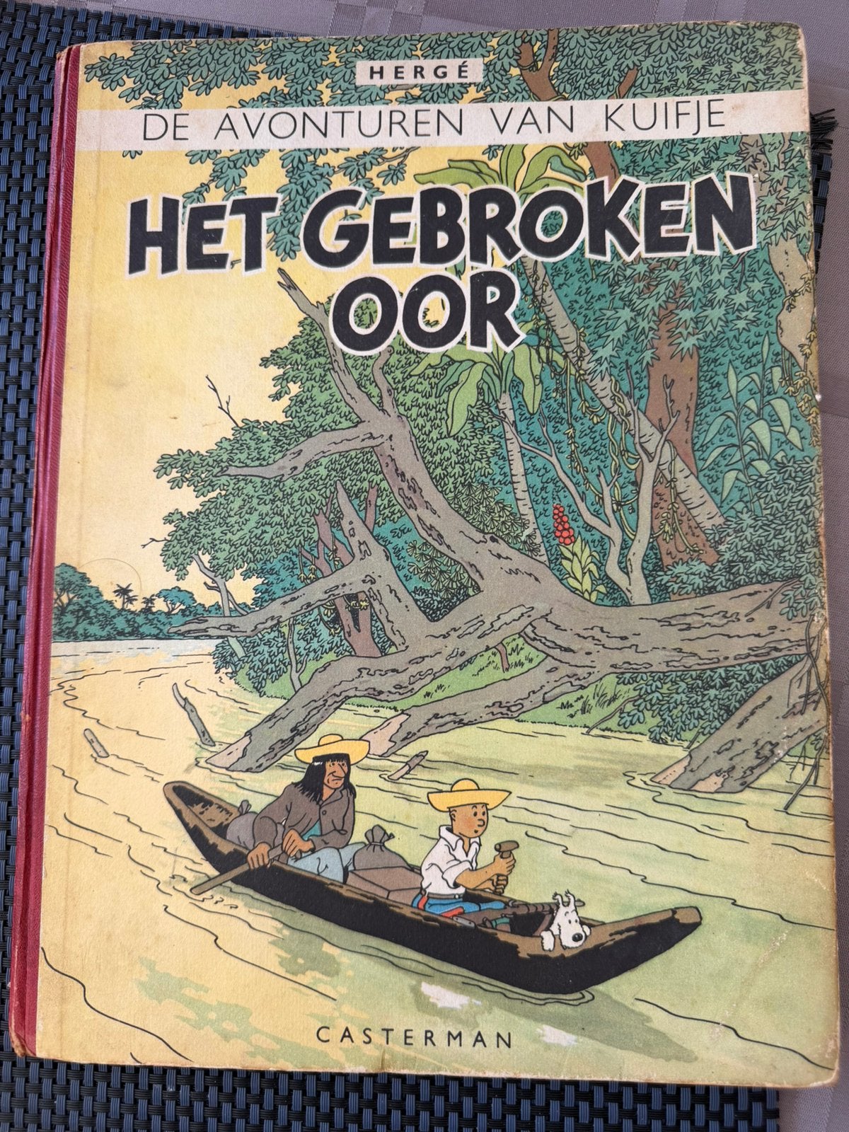 Origneel kuifje: Het gebroken oor., Enlèvement ou Envoi, Comme neuf