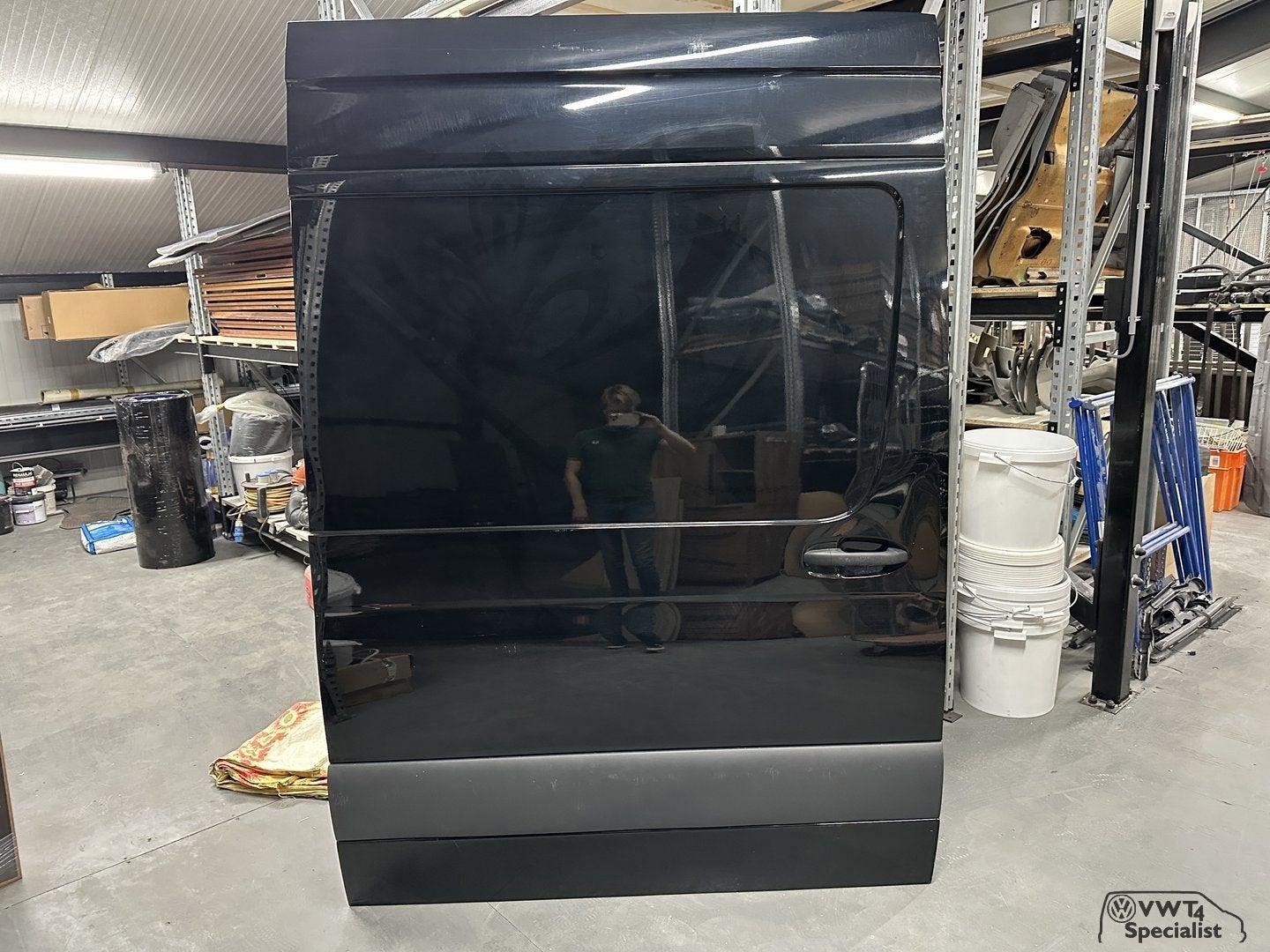 Mercedes Sprinter W907 2019-2024 schuifdeur zwart, Auto-onderdelen, Gebruikt, -, Deur, Rechts