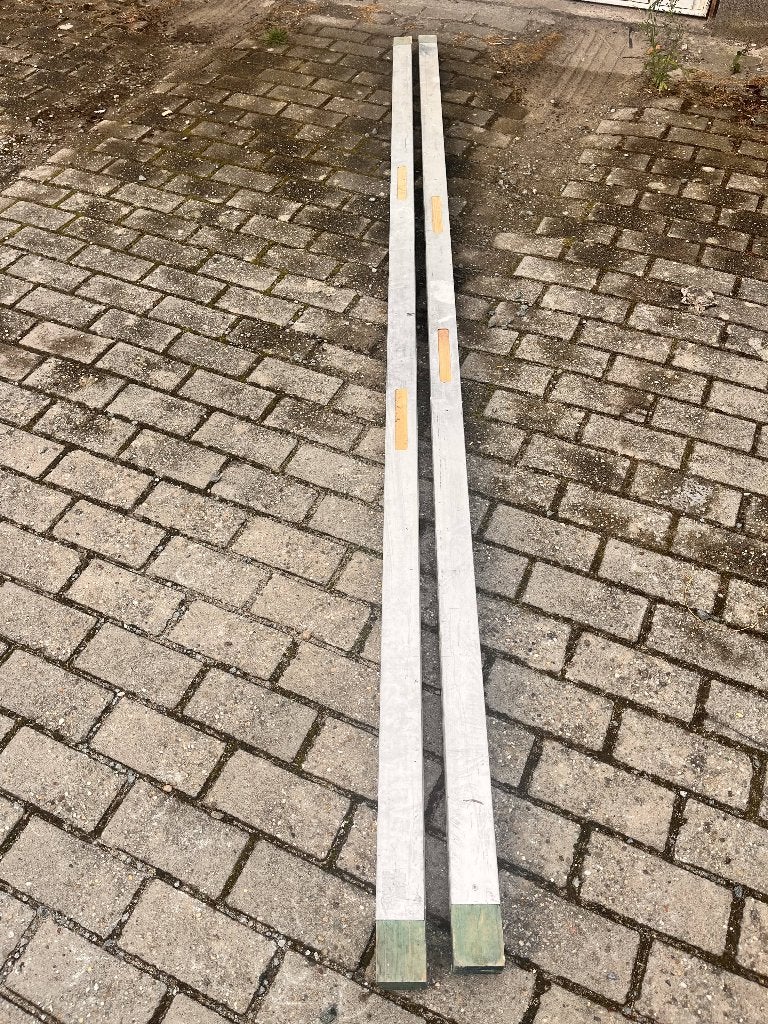 Metselprofielen alu+hout, Ophalen, Zo goed als nieuw