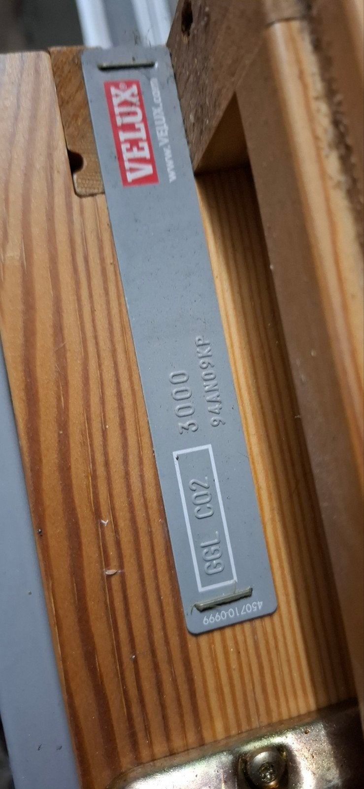 Velux GGL C02, Doe-het-zelf en Bouw, Ophalen, Gebruikt, Minder dan 80 cm, Minder dan 80 cm