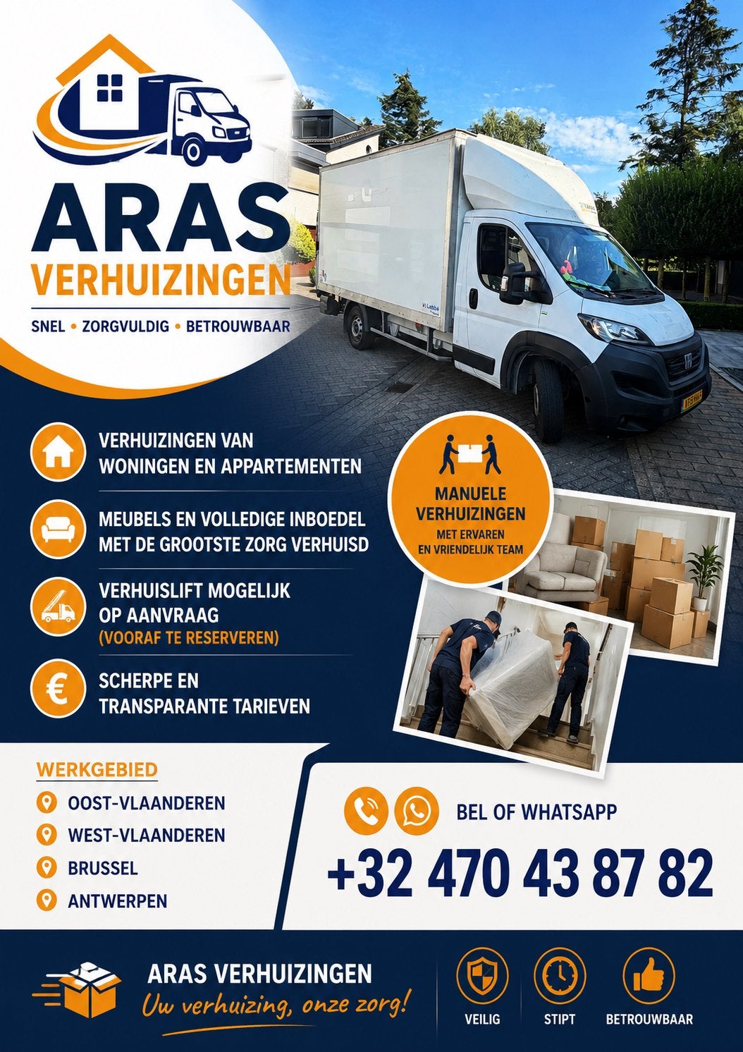 ARAS Verhuizingen, Vanaf 10 jaar