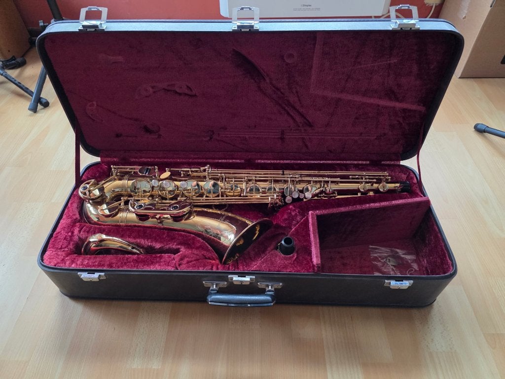 Saxophone ténor Yanagisawa T-900µ, Enlèvement, Utilisé, Ténor, Avec valise