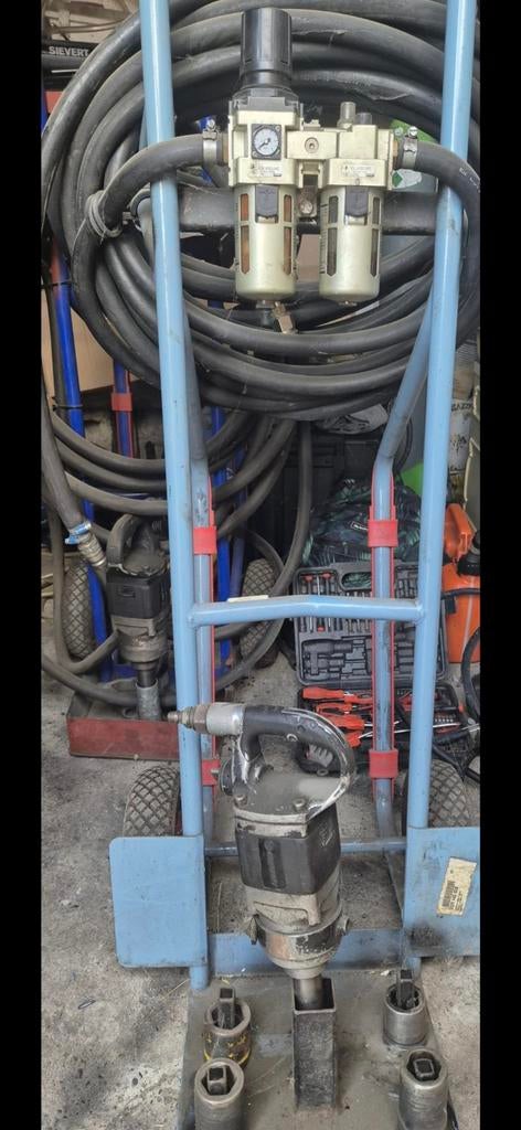 Clé à choc pour camion, Ophalen