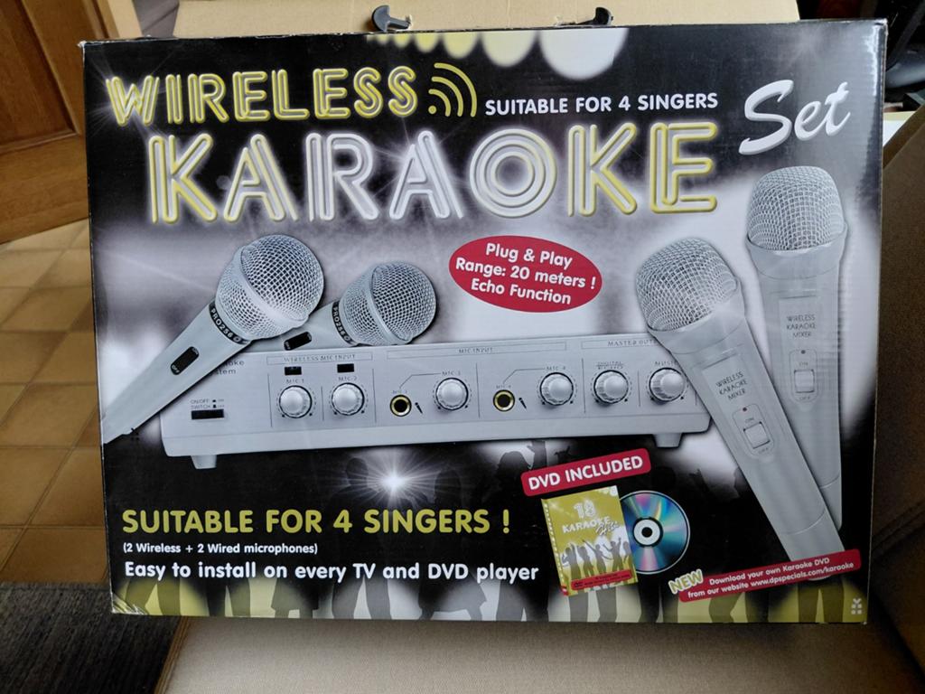 Karaokesysteem, Enlèvement