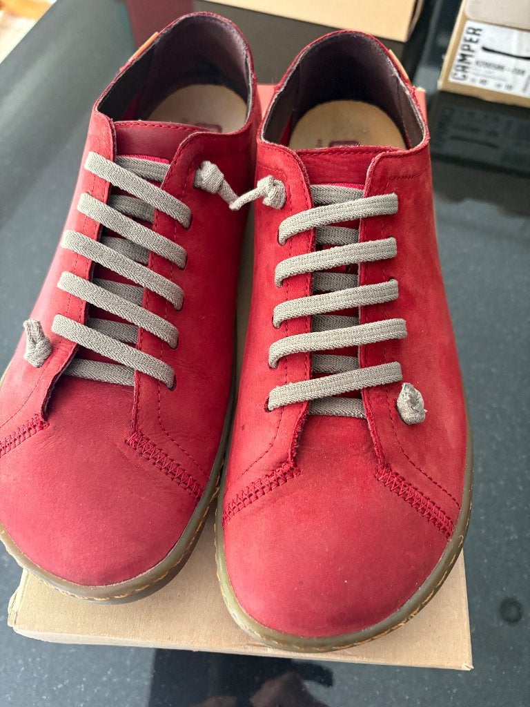 Schoenen camper rood maat 40, Overige typen, Camper, Ophalen of Verzenden, Gedragen