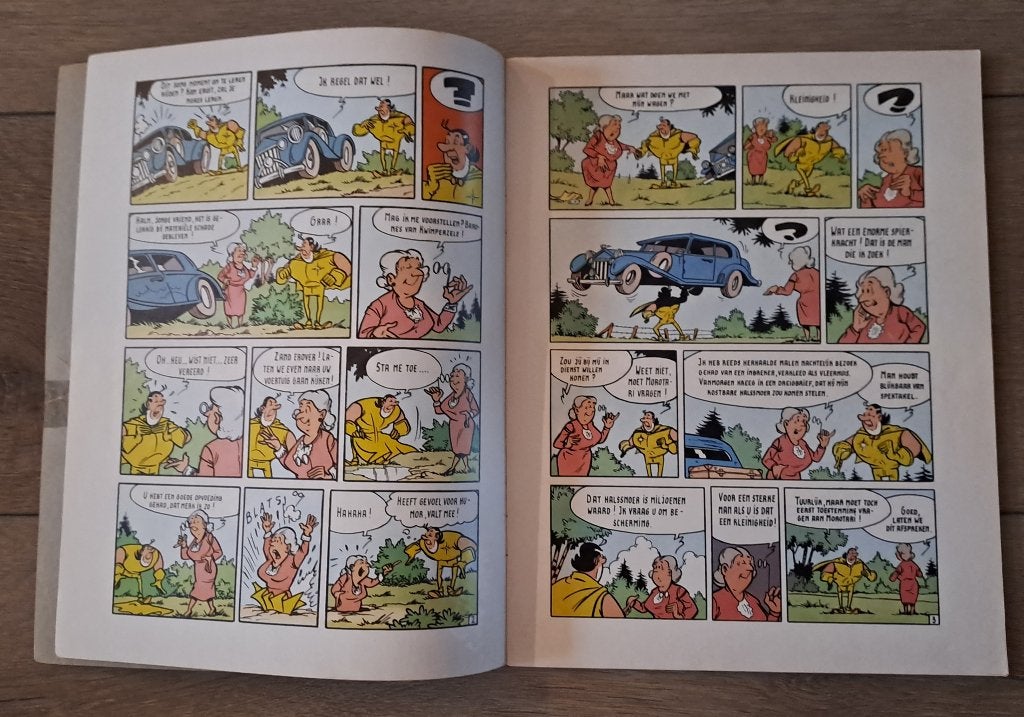 43 - Jerom - De Vleermuis, Boeken, Gelezen, Willy Vandersteen, Eén stripboek, Ophalen of Verzenden