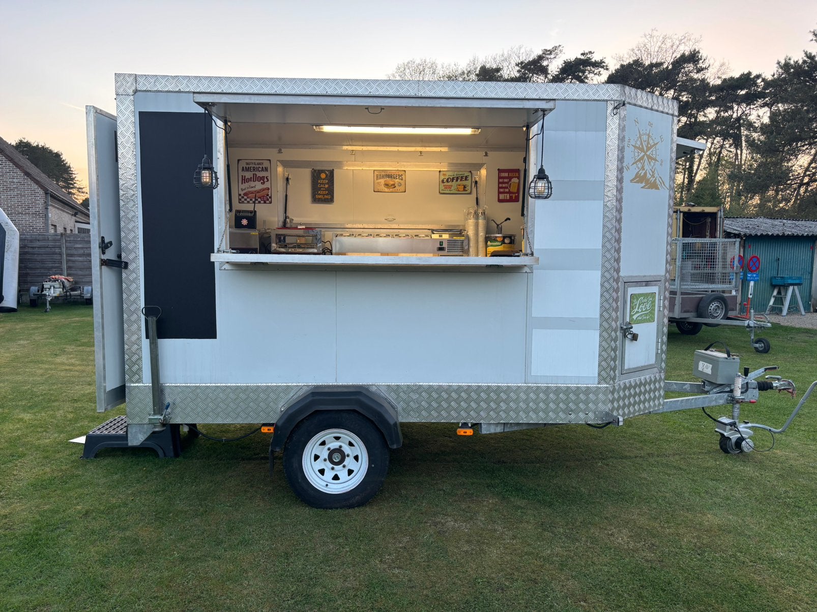 Foodtruck TE HUUR, Ophalen