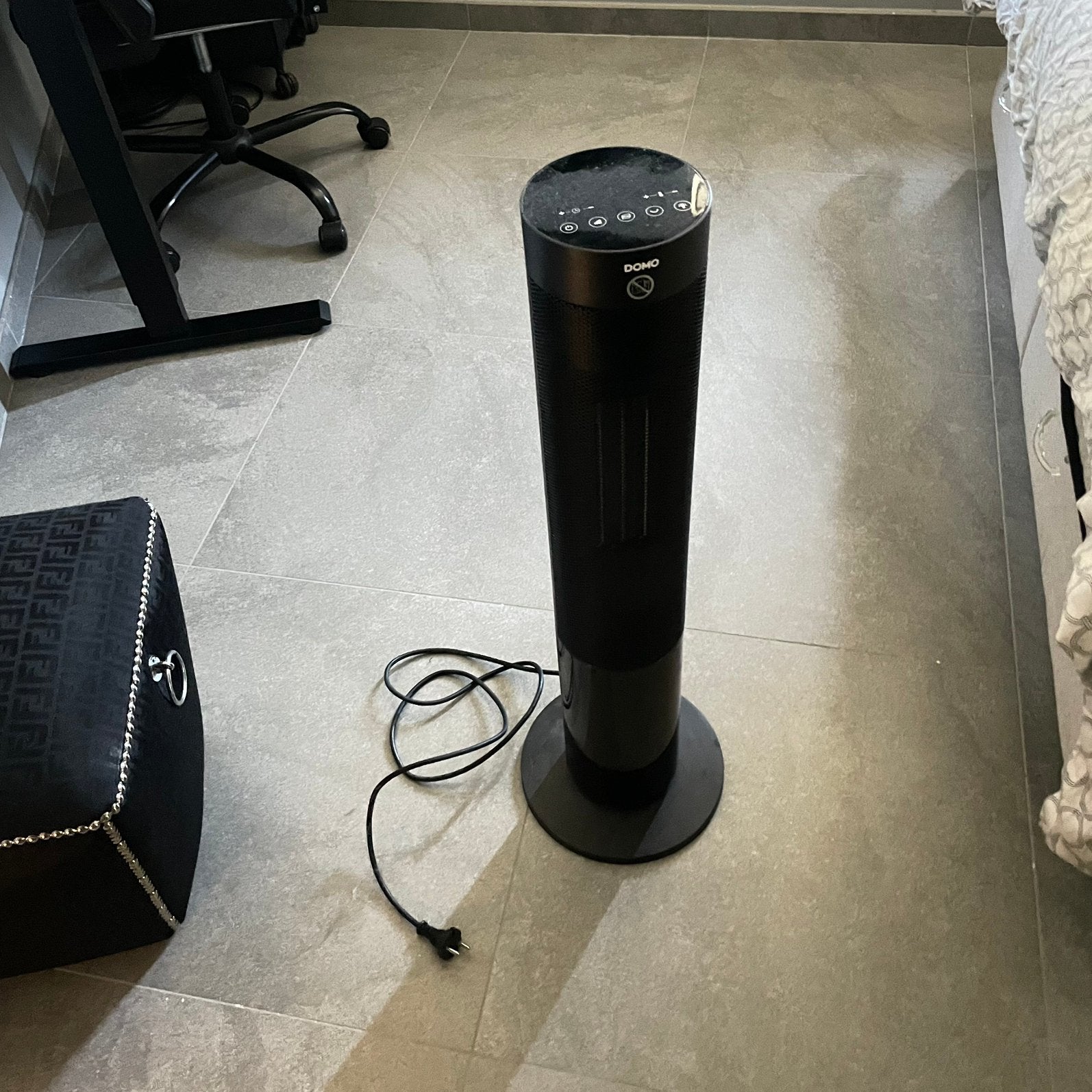 Domo ventilatorkachel - openhaard-effect, Enlèvement, Comme neuf