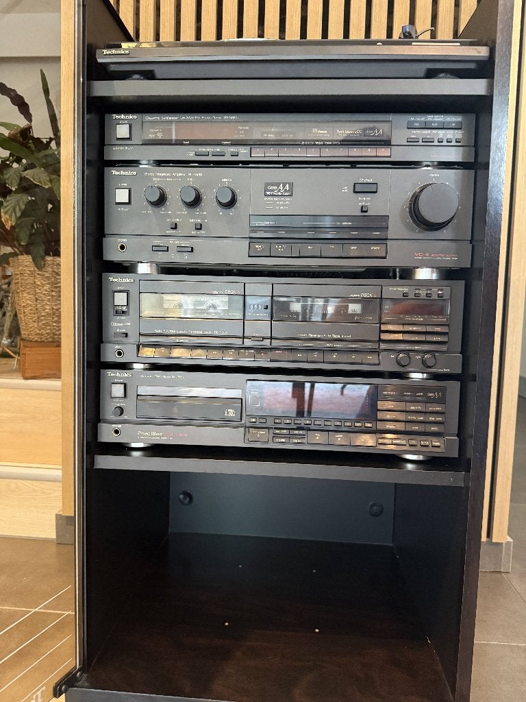 Technics Vintage HIFI Stereoketen – originele vintage set, Enlèvement, Utilisé, Deck cassettes ou Lecteur-enregistreur de cassettes