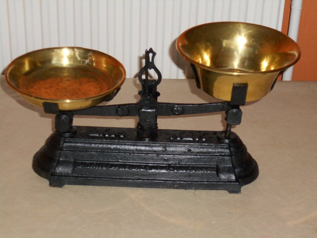 OUDE WEEGSCHALEN, Antiek en Kunst, Ophalen of Verzenden