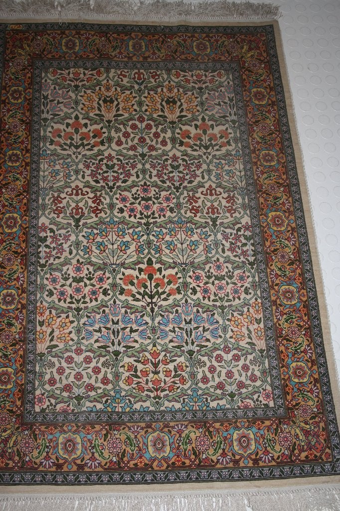 Zijdetapijtje, Antiquités & Art, Tapis & Textile, Enlèvement