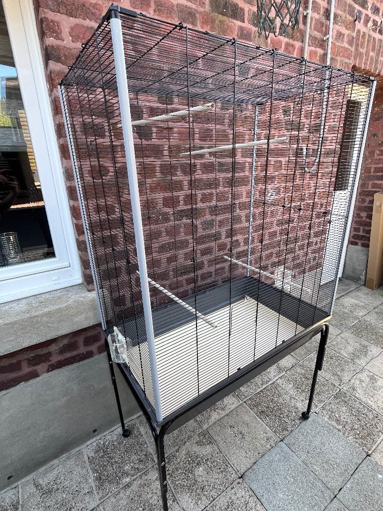 Cage pour perruche/ grande perruche, Enlèvement, Utilisé, Métal, Cage à oiseaux
