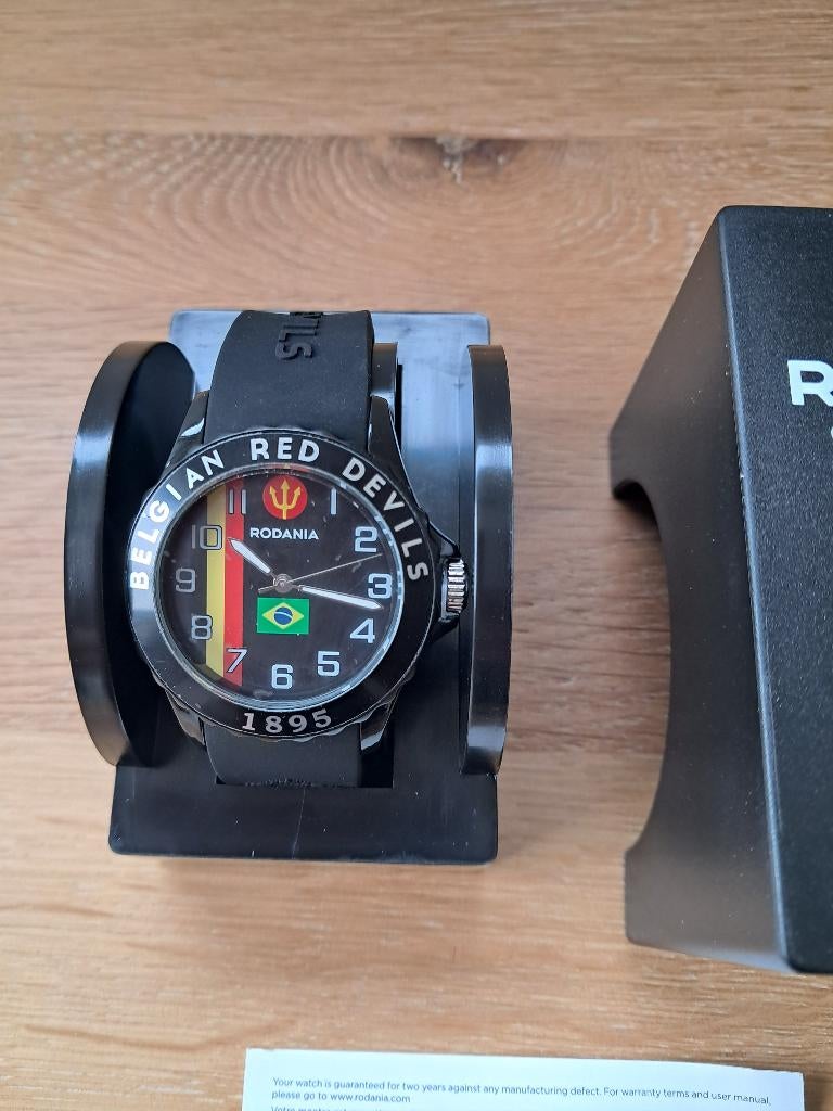 uurwerk Rodania Red Devils, ongebruikt, Polshorloge, Nieuw, Kunststof, Ophalen