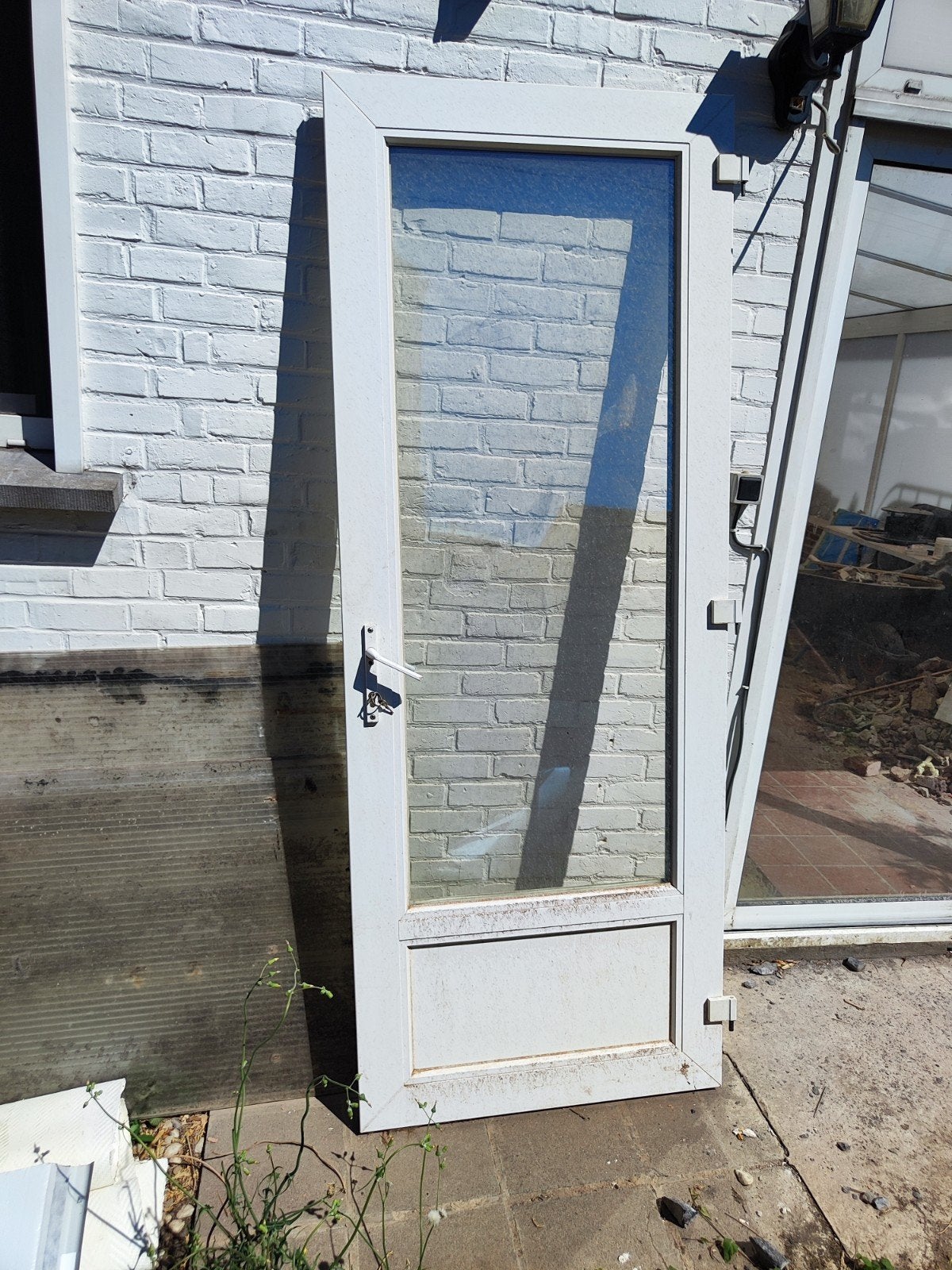 porte extérieure en pvc a vendre, Bricolage & Construction, Enlèvement