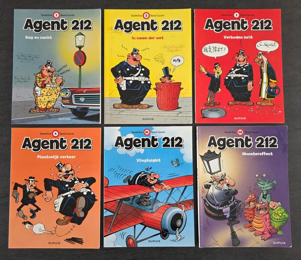 Strips : Agent 212  ( nieuwe uitgave ):Dupuis, Boeken, Stripverhalen, Ophalen of Verzenden, Zo goed als nieuw