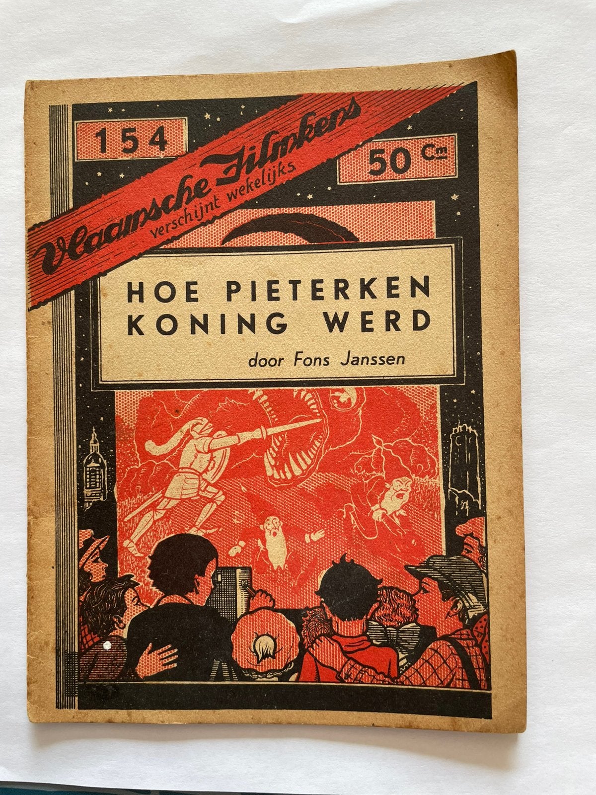 Vlaamse Filmkens  nummer 154, Antiek en Kunst, Ophalen of Verzenden