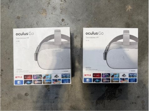 Set VR brillen Samsung/rift/oculus, Ophalen, Gebruikt, VR-bril