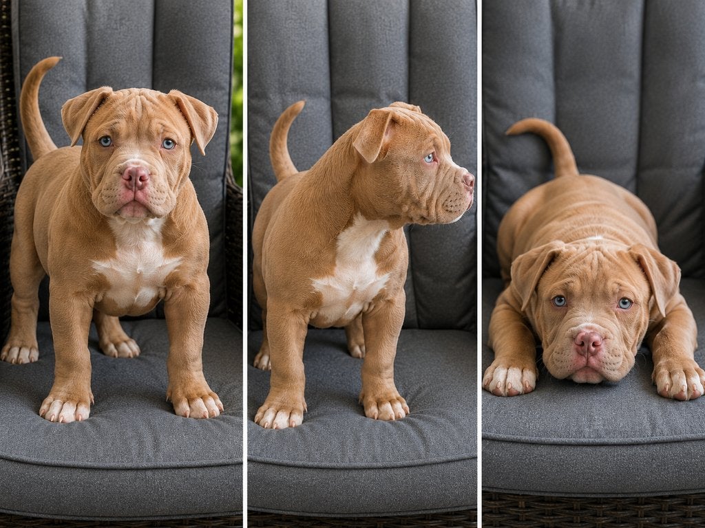 American Bully type standaard, Animaux & Accessoires, Chiens | Bouledogues, Pinschers & Molossoïdes, 15 semaines à 1 an, Hépatite contagieuse (maladie de Rubarth)