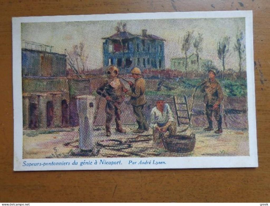 Pk Sapeurs pontonniers du génie a Nieuport (Nieuwpoort), Verzenden, Ongelopen, West-Vlaanderen