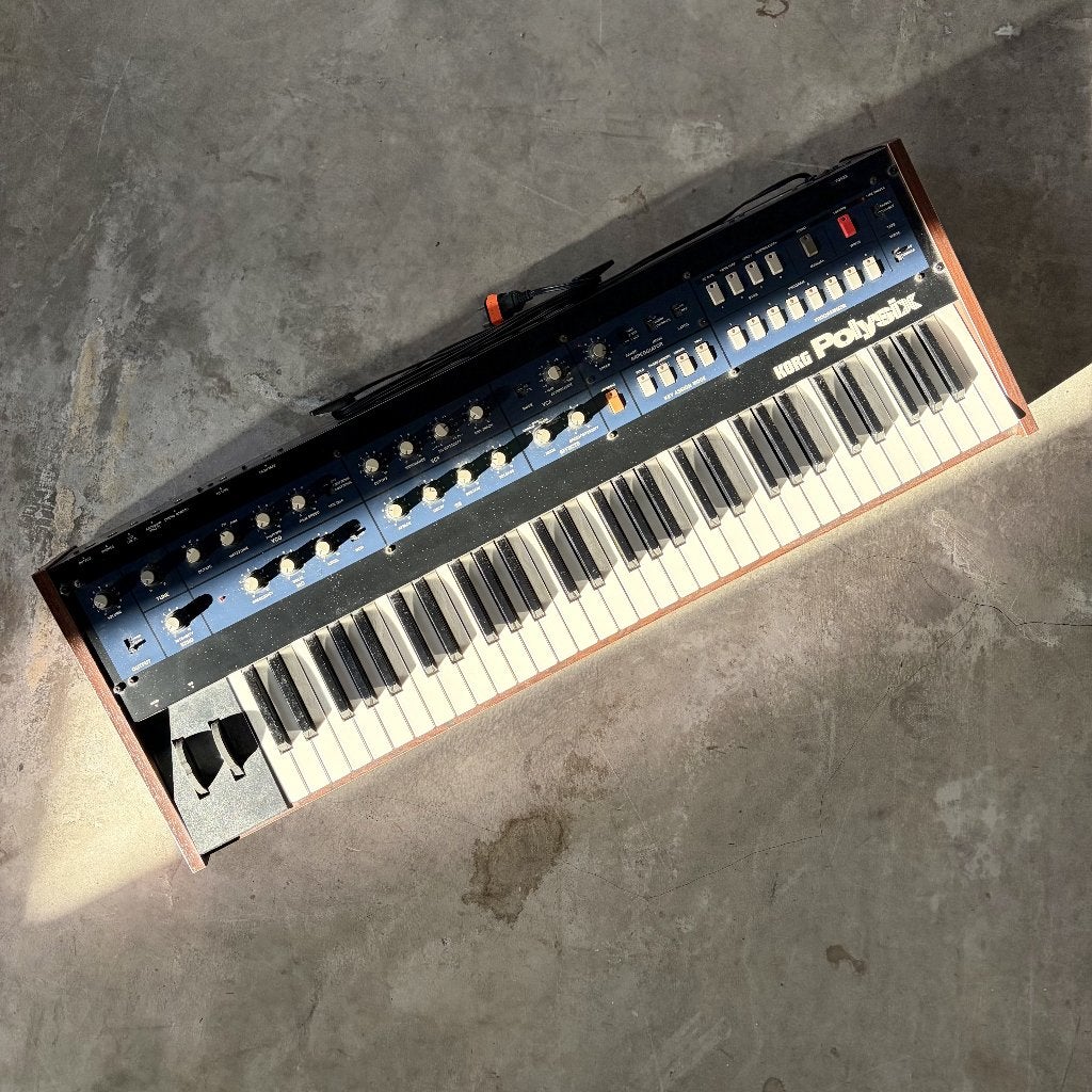 Korg Polysix 1980s, Muziek en Instrumenten, Synthesizers, Ophalen, Zo goed als nieuw, Overige aantallen, Korg