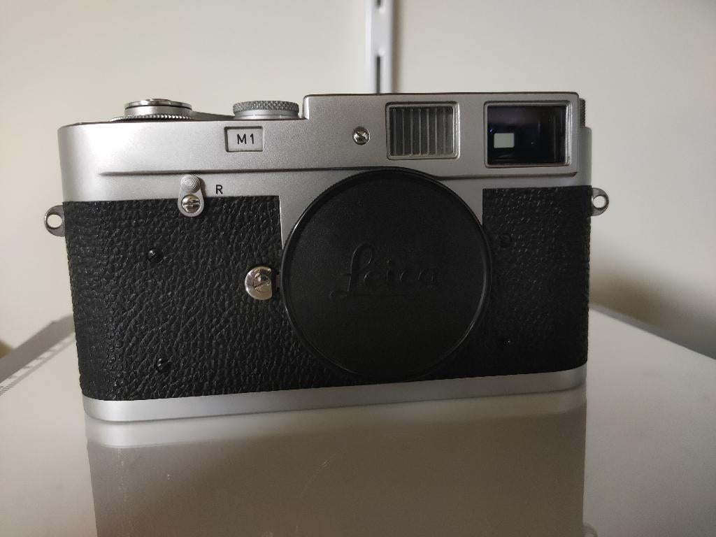 Leica M1, Audio, Tv en Foto, Fotocamera's Analoog, Ophalen, Gebruikt, Leica