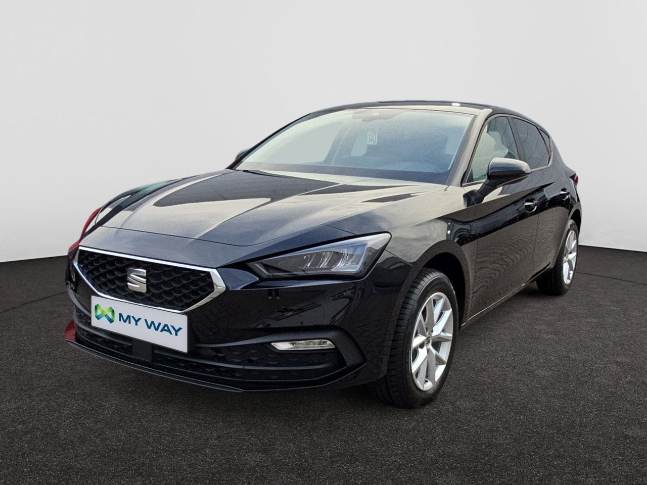 Seat Leon Leon 1.5 TSI Move! Navi, Auto's, Leon, Zwart, Geheel digitaal combi-instrument, https://public.car-pass.be/vhr/58249156-29ee-47e4-bc0f-d70444f2db5a