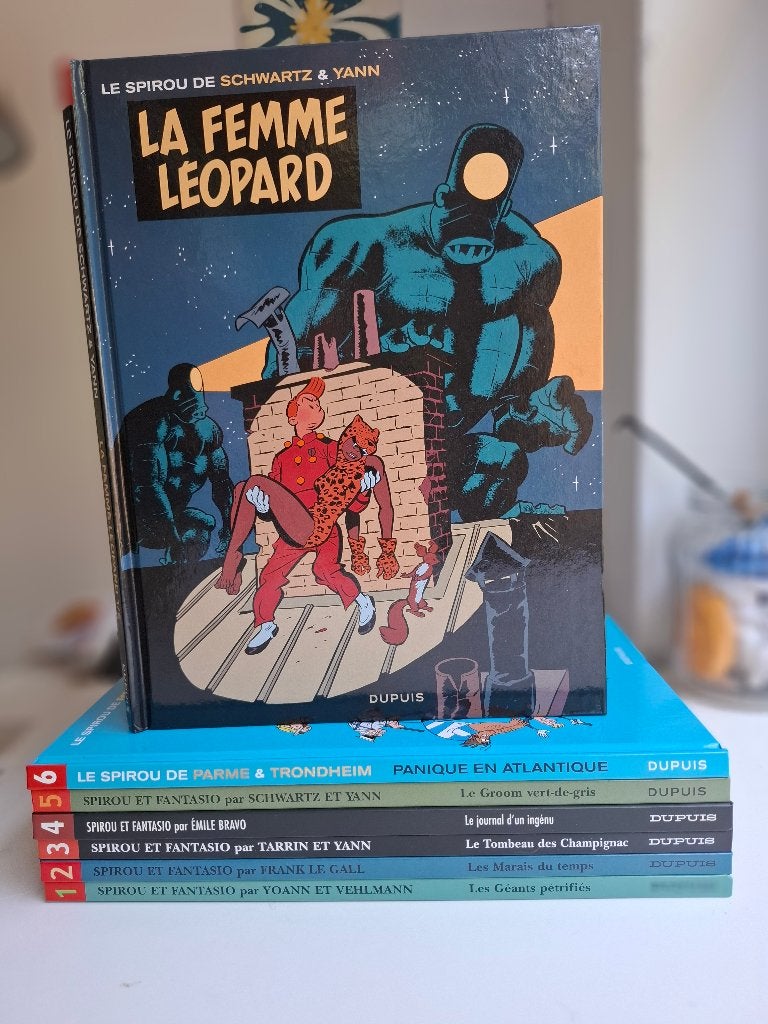SPIROU ET FANTASIO PAR...TOMES 1 à 7 TTBE TOUS EO!!, Boeken, Stripverhalen, Zo goed als nieuw, Complete serie of reeks, Ophalen of Verzenden