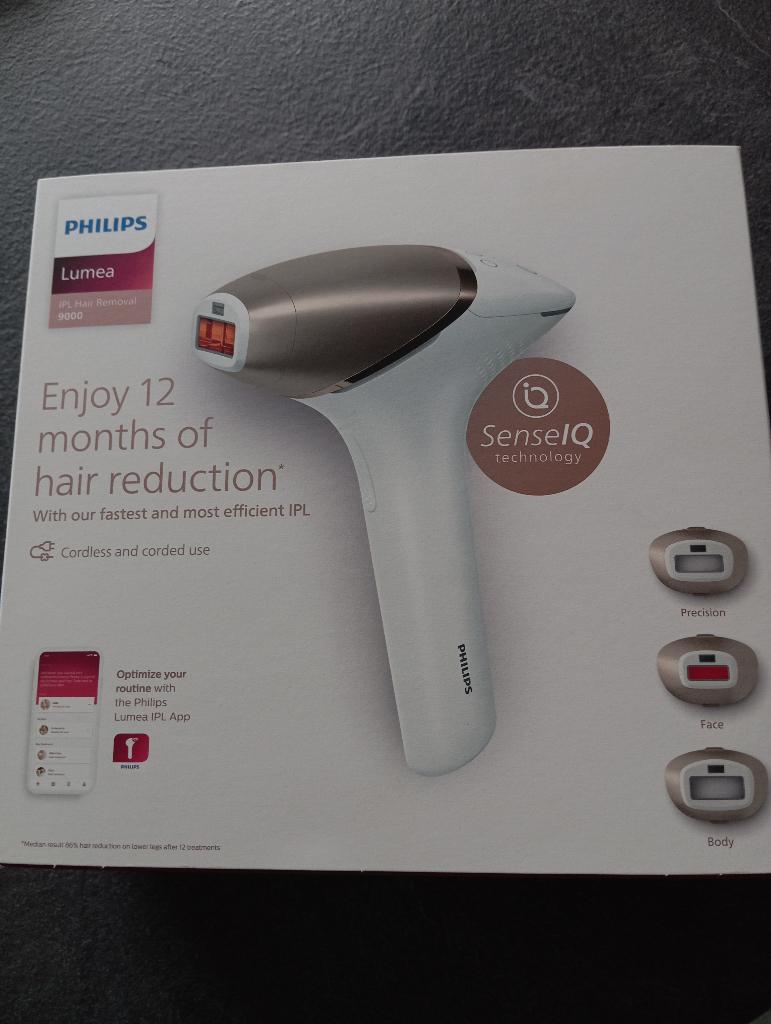Épilateur à lumière pulsée PHILIPS LUMEA 9000 ( + Garantie ), Enlèvement, Comme neuf