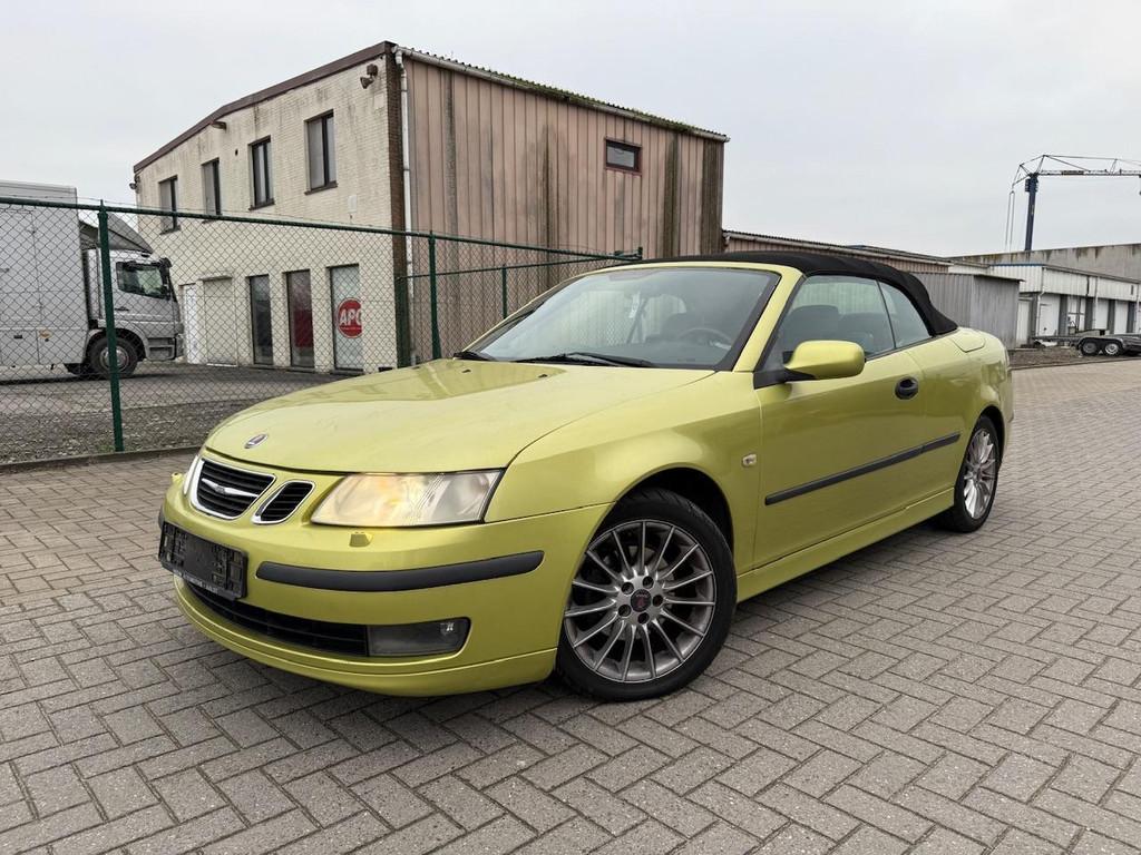 Saab 9-3 Cabrio 2.0 benzine | Automaat | 1 JAAR GARANTIE, Autos, Achat, Entreprise, Cabriolet, Carnet d'entretien