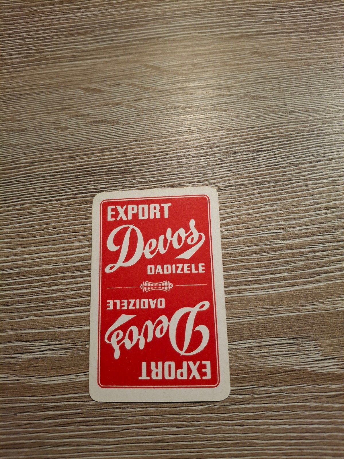 Oude speelkaart devos dadizele, Ophalen of Verzenden