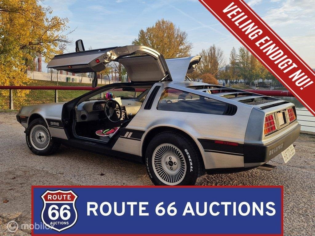 DeLorean DMC-12 | 1981 | Route 66 Auctions, Autos, Oldtimers & Ancêtres, Autres marques, Achat, Entreprise, Boîte manuelle