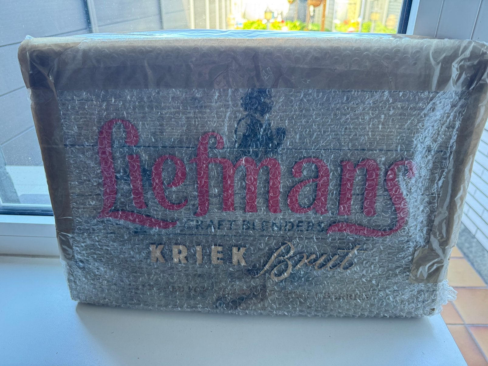 Liefmans reclamebord, Ophalen of Verzenden, Zo goed als nieuw