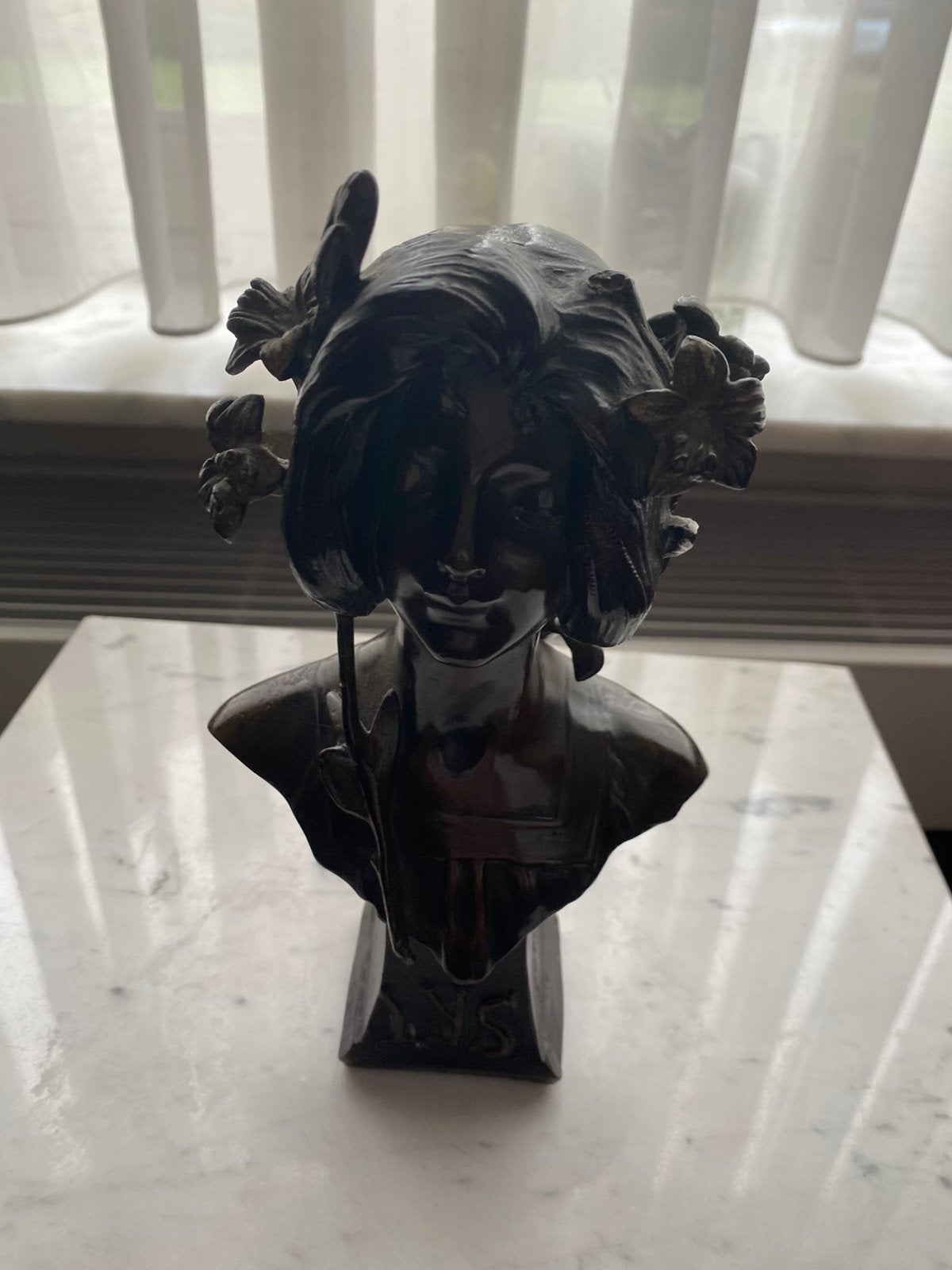 Beeld, Ophalen, Art nouveau, Zwart, Beeld