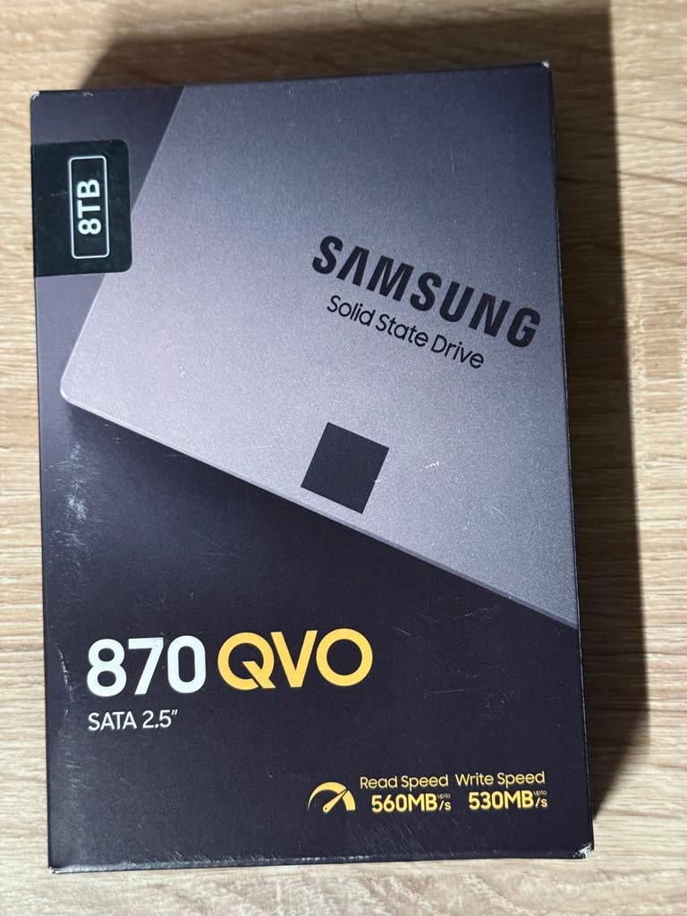 SSD 8Tb Samsung 870 QVO., Enlèvement, Comme neuf, SSD