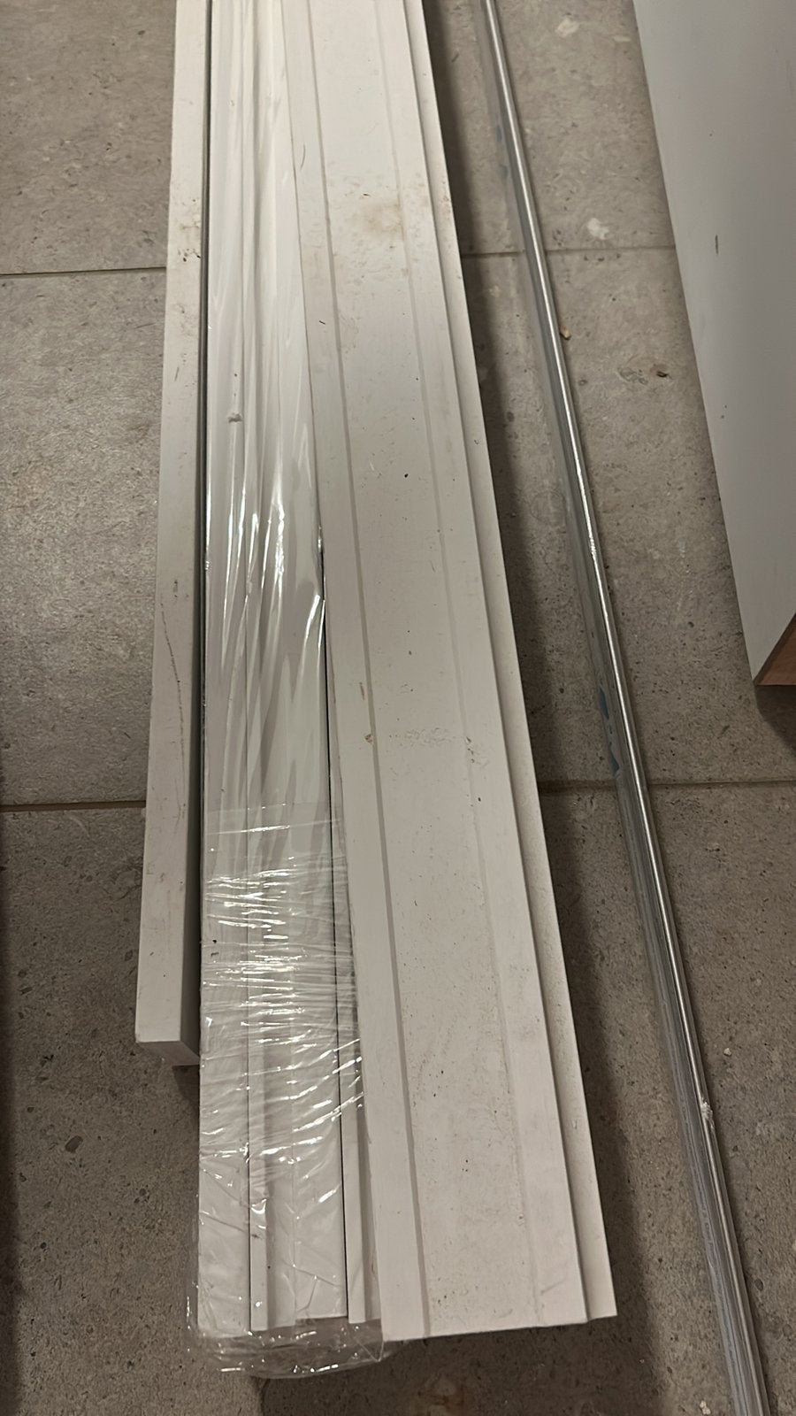 Plinten wit, Nieuw, 250 cm of meer, Plinten, Ophalen